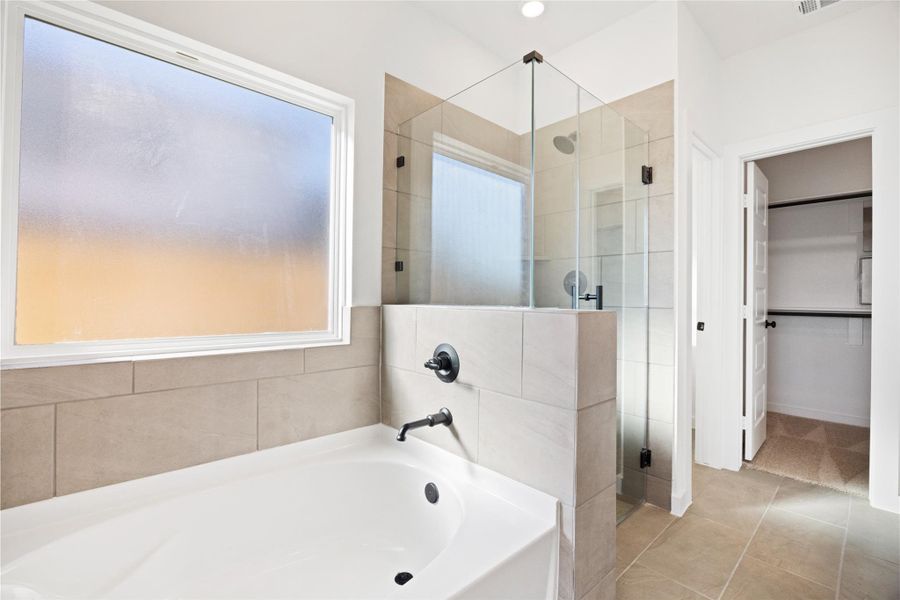 Furnished interior view inside a new home in , Manvel (Image 12).