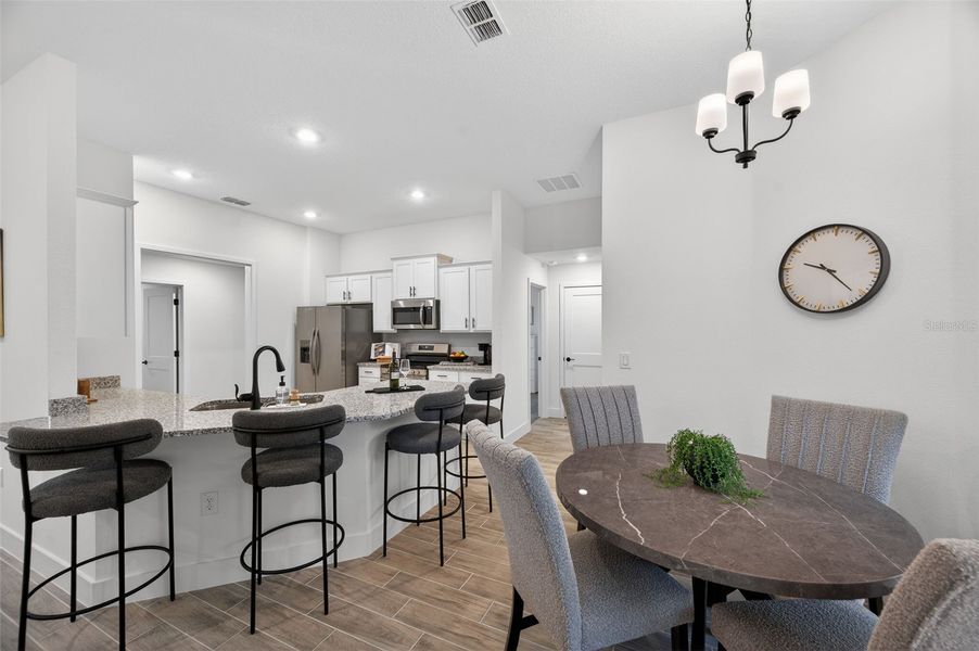 Furnished interior view inside a new home in Hill Country Estates, Dade City (Image 16).
