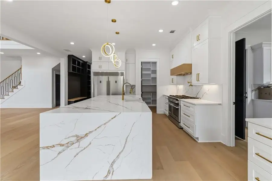 Furnished interior view inside a new home in , Lawrenceville (Image 8).