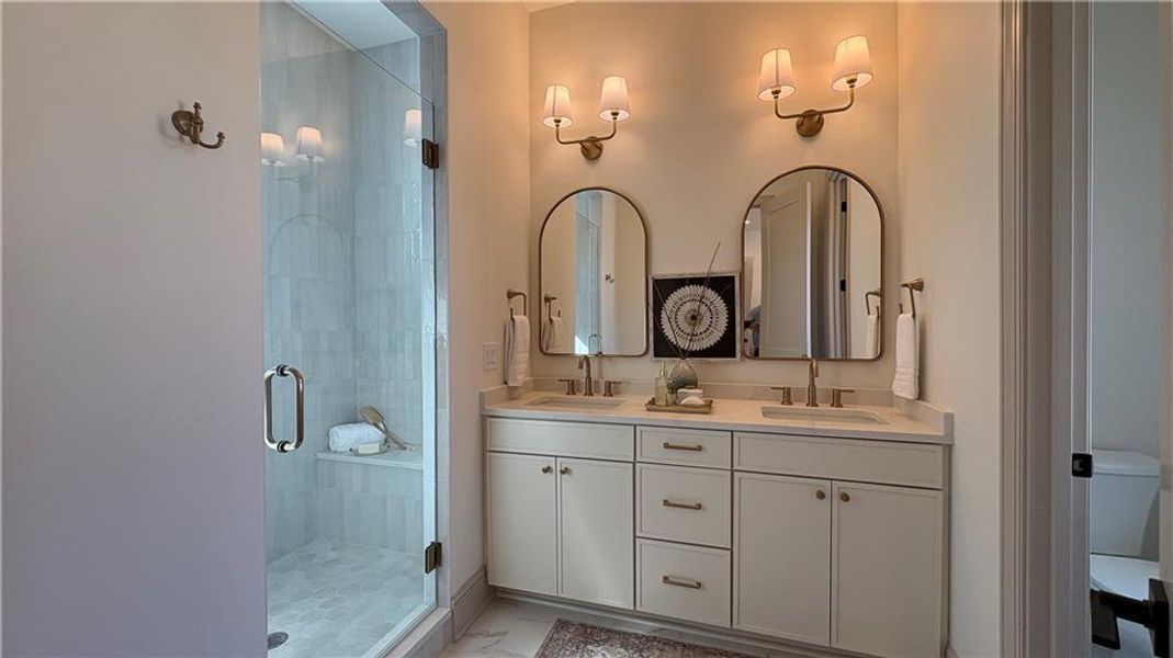 Furnished interior view inside a new home in , Woodstock (Image 55).