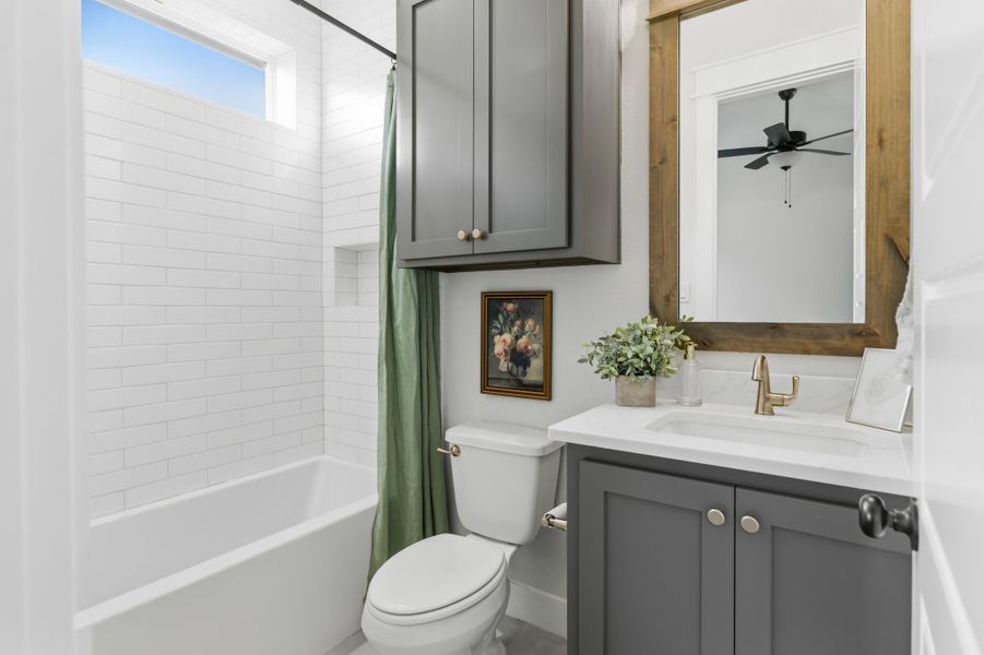 Furnished interior view inside a new home in Stella Ranch, Bryan (Image 45).