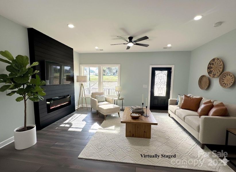 Furnished interior view inside a new home in , Maiden (Image 6).
