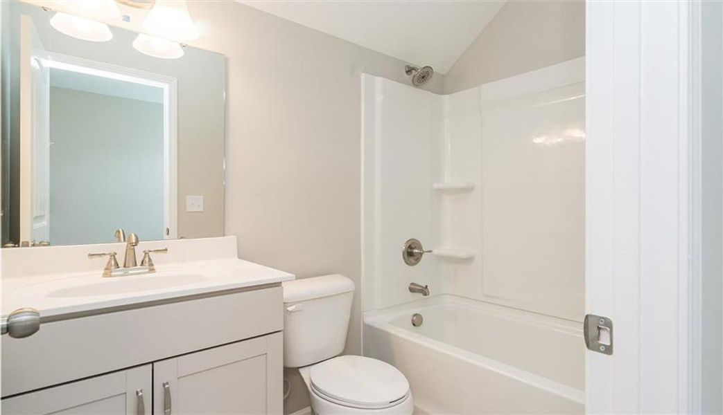 Furnished interior view inside a new home in Sagebrook, Powder Springs (Image 4).