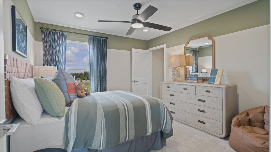 Furnished interior view inside a new home in Trailside, Mount Dora (Image 48).