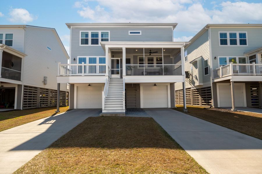 Front exterior of a new home in , Mount Pleasant, SC, highlighting curb appeal (Image 30).
