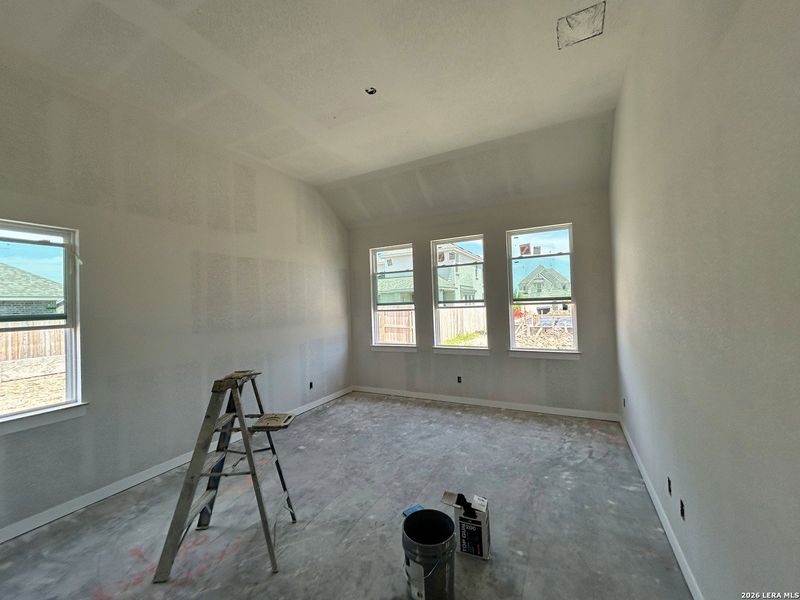 In-progress construction of a new home in Legacy at Lake Dunlap, New Braunfels, TX (Image 6).