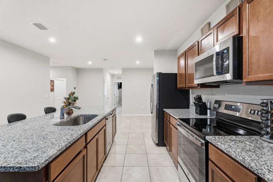 Furnished interior view inside a new home in , Fort Pierce (Image 18).