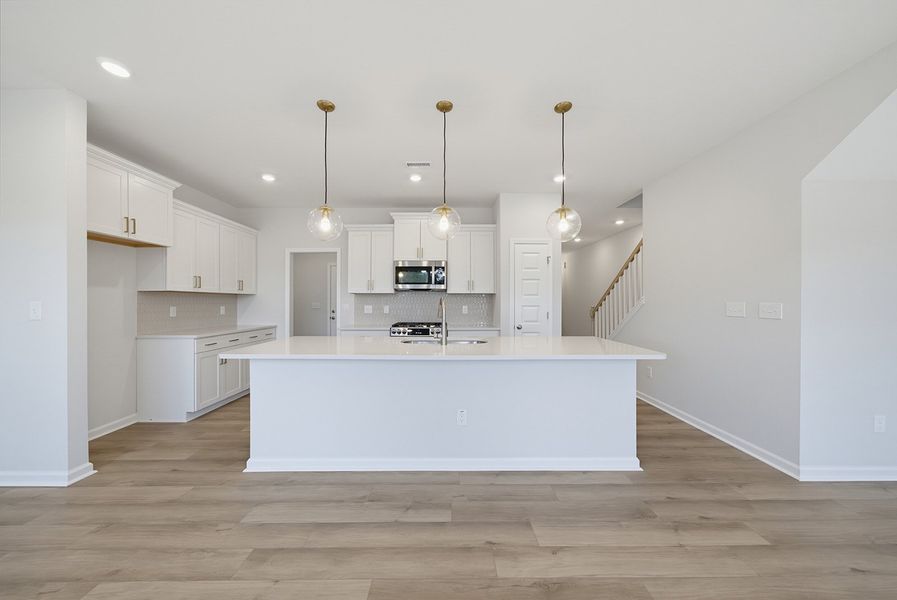 Furnished interior view inside a new home in Sweetbrier, Durham (Image 10). Furnished interior view inside a new home in Sweetbrier, Durham (Image 10).