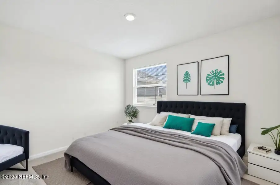 Furnished interior view inside a new home in , Jacksonville (Image 15).