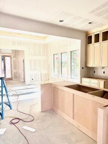 In-progress construction of a new home in , Huntsville, TX (Image 2).