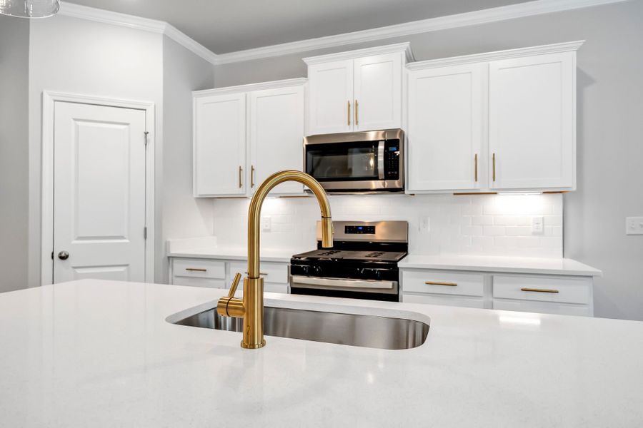 Close-up of interior finishes inside a home in Monroe Preserve, Chapin (Image 17).