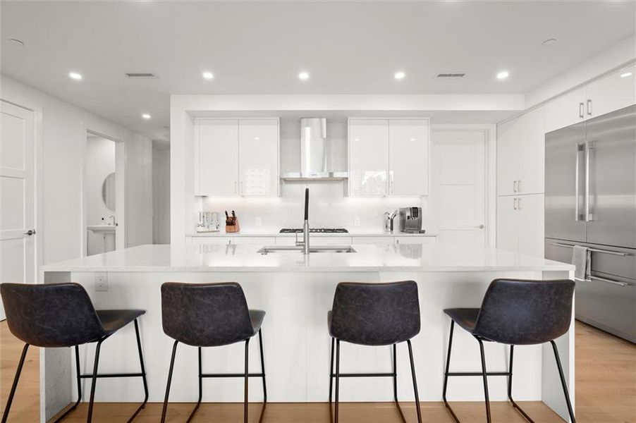 Furnished interior view inside a new home in The Dillon Buckhead, Atlanta (Image 6).