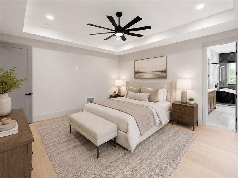 Furnished interior view inside a new home in , Lawrenceville (Image 15).