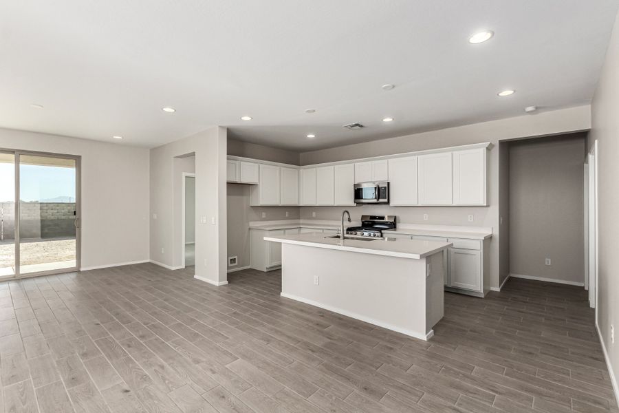 Furnished interior view inside a new home in Elara at Moonlight, Maricopa (Image 7).