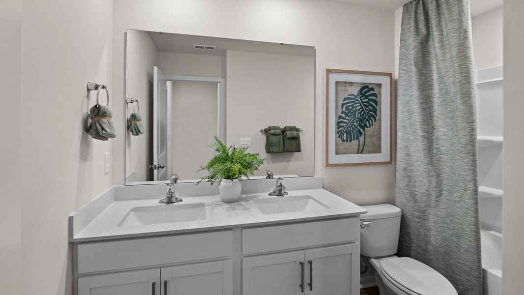 Furnished interior view inside a new home in Hunter Hill, Rocky Mount (Image 27).