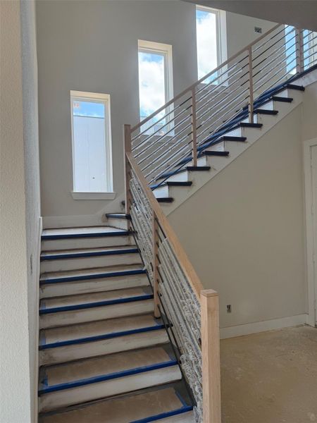 In-progress construction of a new home in Lago Pointe, Seabrook, TX (Image 7).