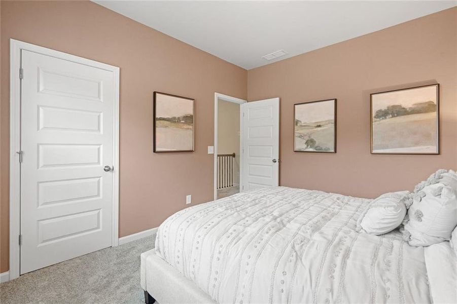 Furnished interior view inside a new home in Garrett Preserve, Douglasville (Image 27).
