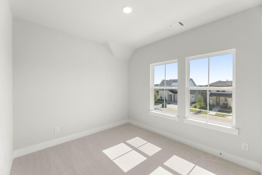 Spacious, unfurnished interior of a new home in Terrace Collection at Harvest, Argyle (Image 22).