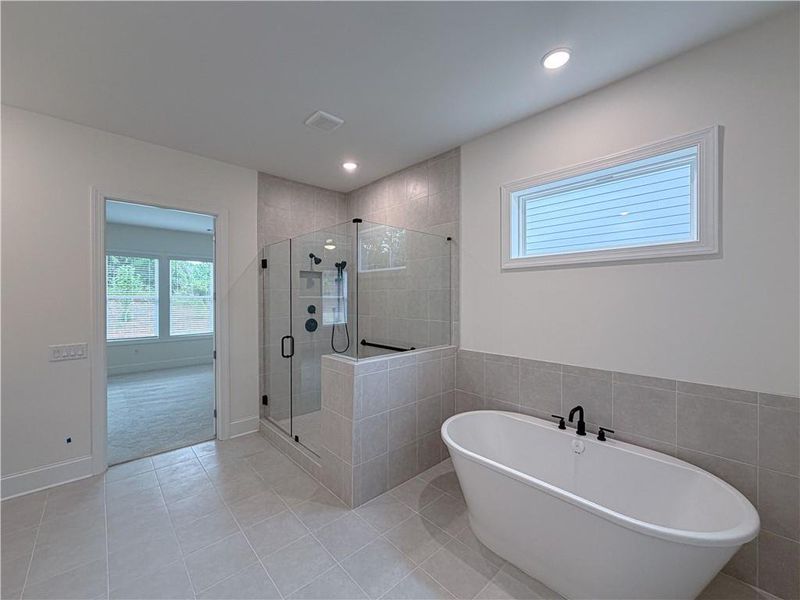 Furnished interior view inside a new home in Ashbury Commons, Powder Springs (Image 8).