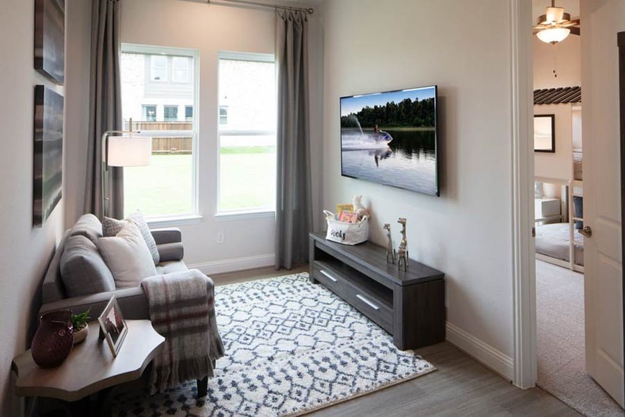 Furnished interior view inside a new home in The Ridge at Northlake, Northlake (Image 7).