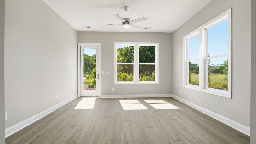 Spacious, unfurnished interior of a new home in Cresswind at Rocky River, Locust (Image 20).