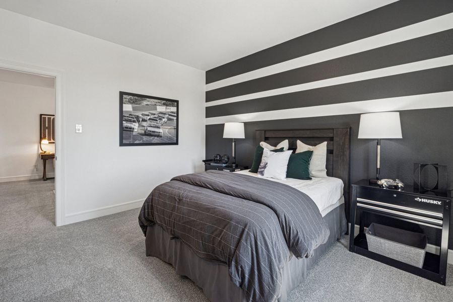 Representative furnished interior of a home built from the Rotterdam by K. Hovnanian® Homes in Kreymer at the Park, Wylie (Image 35).