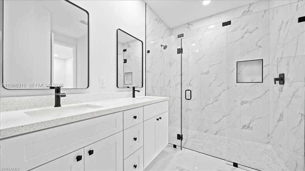 Furnished interior view inside a new home in , Lehigh Acres (Image 4).