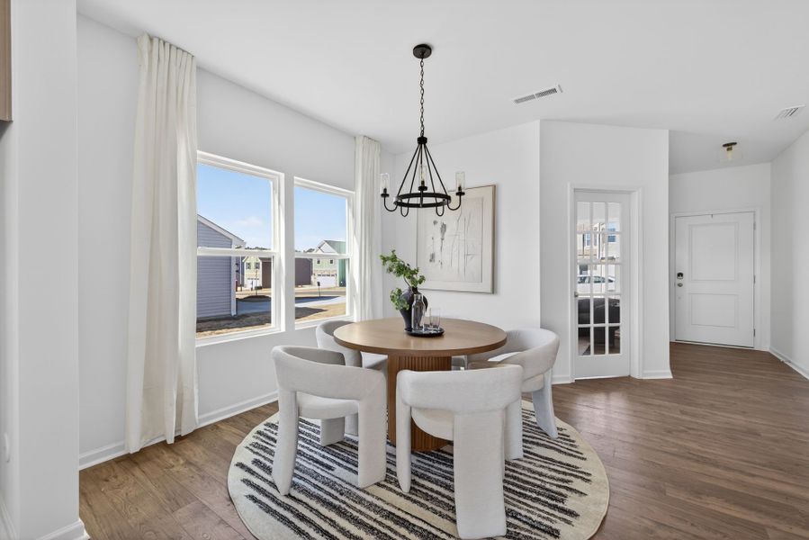 Furnished interior view inside a new home in Benson Village, Benson (Image 7).