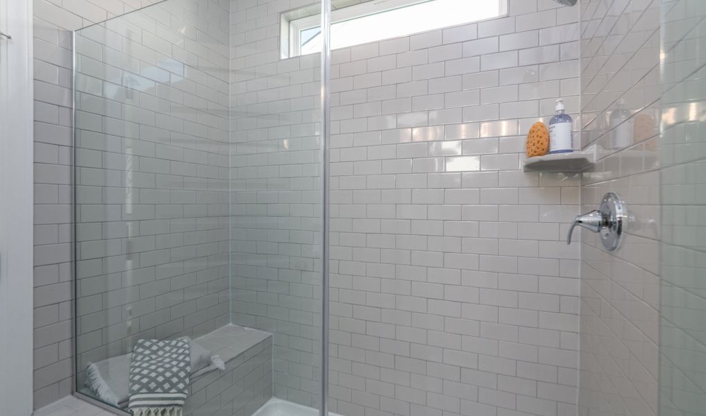 Walk-in owner's spa shower