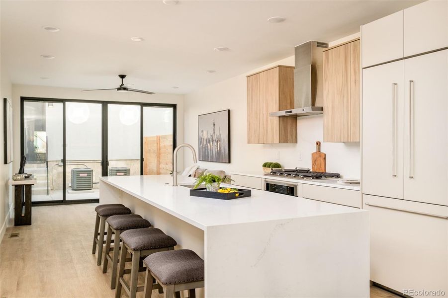 Furnished interior view inside a new home in , Denver (Image 8).