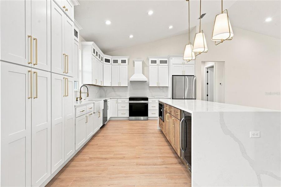 Furnished interior view inside a new home in , Belleview (Image 11).