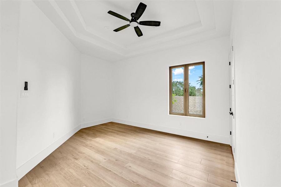 The 2nd floor game room could also be a lovely office or gym.