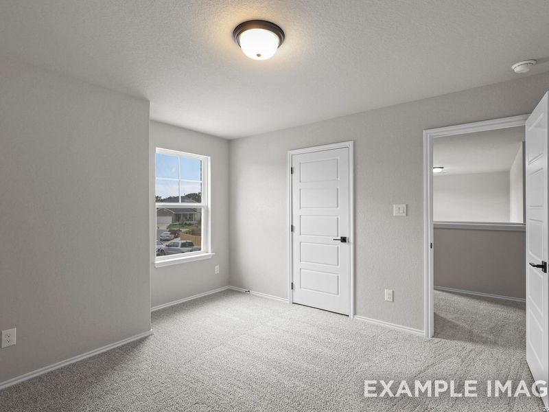 Spacious, unfurnished interior of a new home in Horizon Pointe, Converse (Image 24).