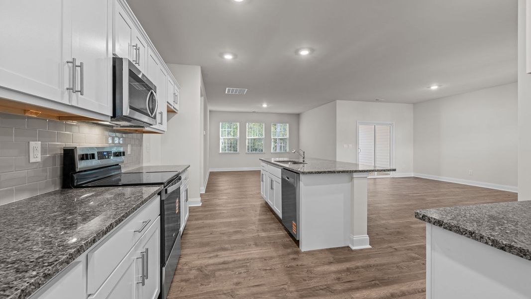 Furnished interior view inside a new home in Tyler - Home on the Lake, New Bern (Image 8).