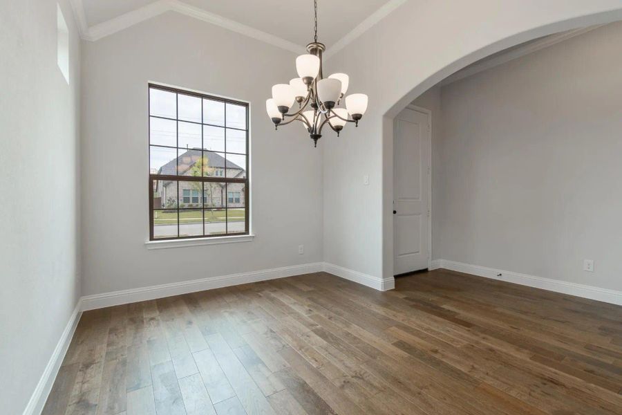 Dining Room | Concept 2086 at Redden Farms - Classic Series in Midlothian, TX by Landsea Homes