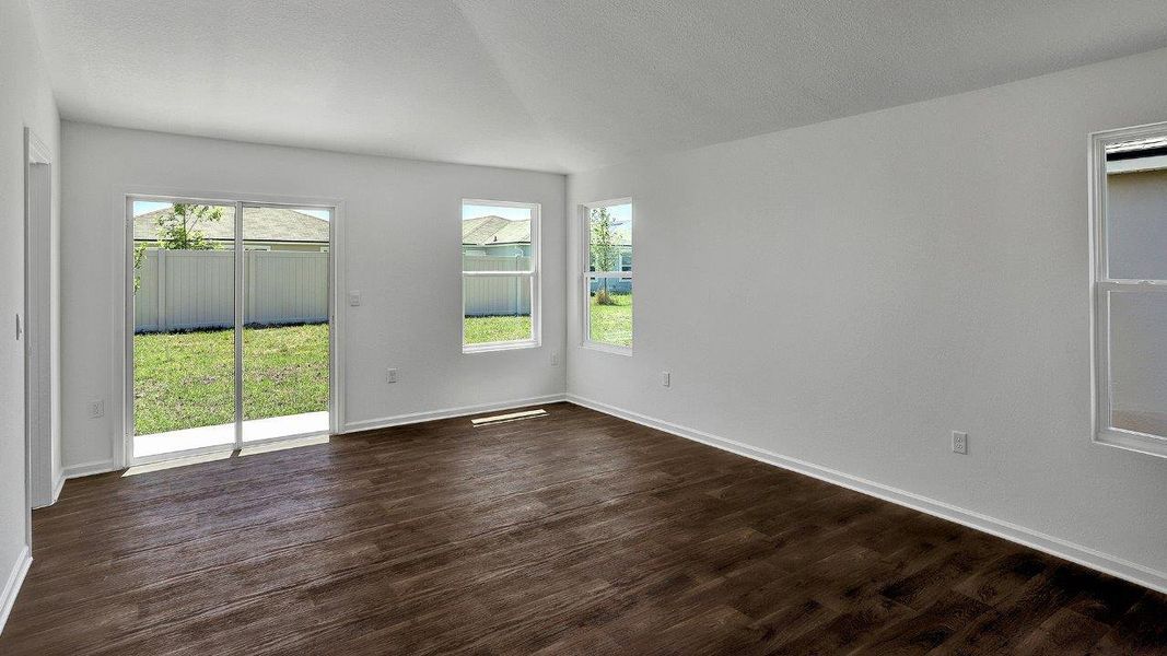 Representative unfurnished interior of a home built from the Adele+ by D.R. Horton in Liberty Cove, Yulee (Image 17).