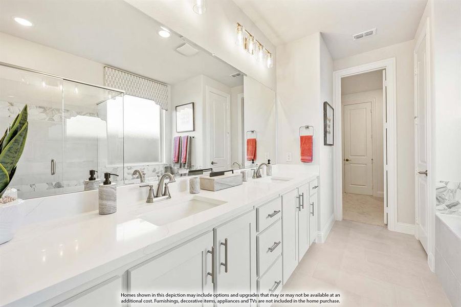 Furnished interior view inside a new home in Sutton Fields, Celina (Image 35).