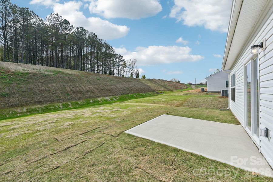 Exterior details and patio area of a home in Willow Estates, Shelby (Image 3).
