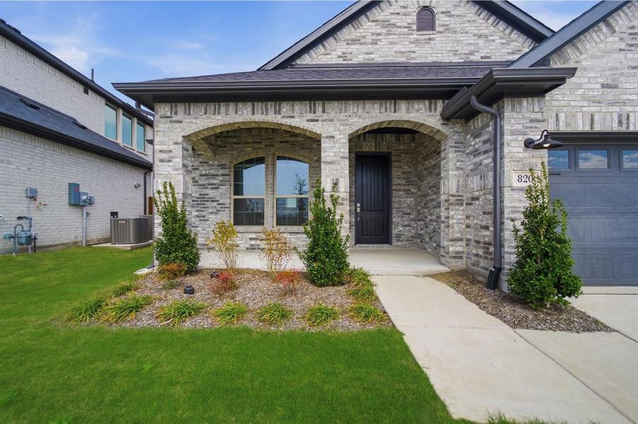 Exterior details and patio area of a home in Westridge, McKinney (Image 18).