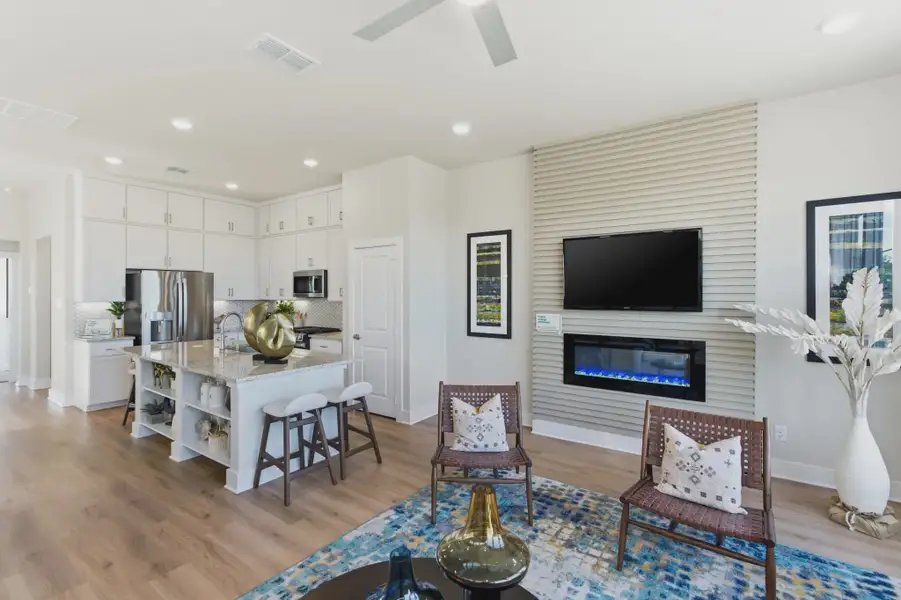 Representative furnished interior of a home built from the Calypso by Chesmar Homes in Rose Hill, Marion (Image 2). Representative furnished interior of a home built from the Calypso by Chesmar Homes in Rose Hill, Marion (Image 2).