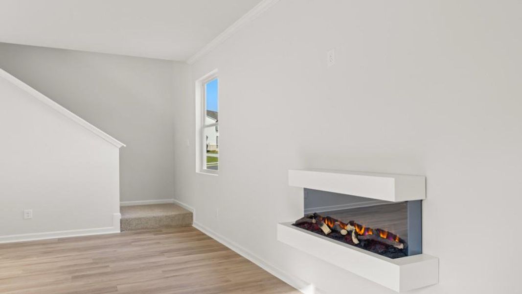 Spacious, unfurnished interior of a new home in Hamptons at Riverwood South, Dallas (Image 26).