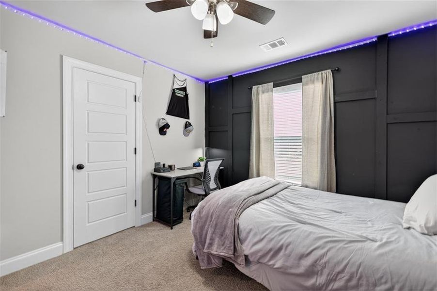 Furnished interior view inside a new home in Calgary Downs, Winder (Image 36). Furnished interior view inside a new home in Calgary Downs, Winder (Image 36).