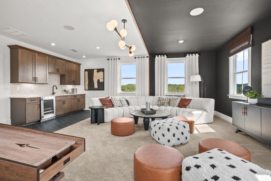 Representative furnished interior of a home built from the Stonegate by Pulte Homes in The Retreat at Carolina Ridge, Harrisburg (Image 112). Representative furnished interior of a home built from the Stonegate by Pulte Homes in The Retreat at Carolina Ridge, Harrisburg (Image 112).