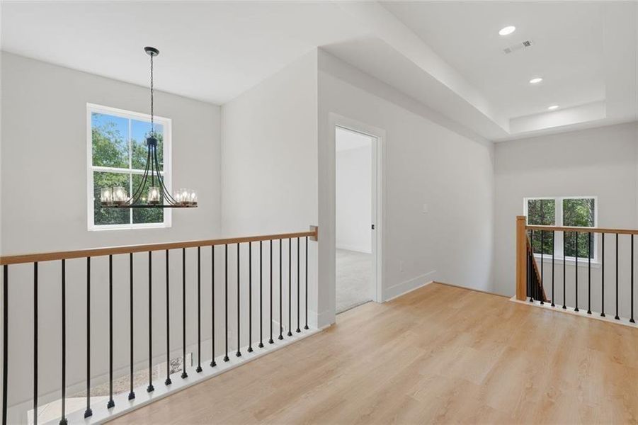 Spacious, unfurnished interior of a new home in , White (Image 30).