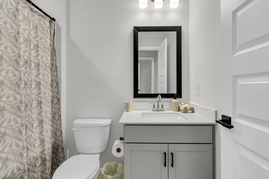Furnished interior view inside a new home in , Summerville (Image 17).