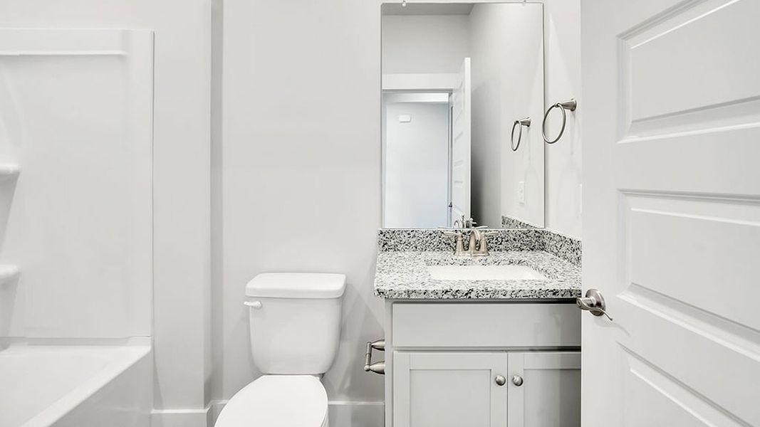 Furnished interior view inside a new home in The Haven at Indigo Preserve, Leland (Image 10).
