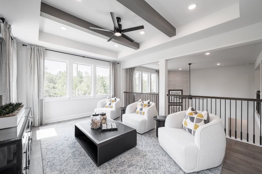 Representative furnished interior of a home built from the Windsor by Tri Pointe Homes in Trillium, Richmond (Image 16). Representative furnished interior of a home built from the Windsor by Tri Pointe Homes in Trillium, Richmond (Image 16).