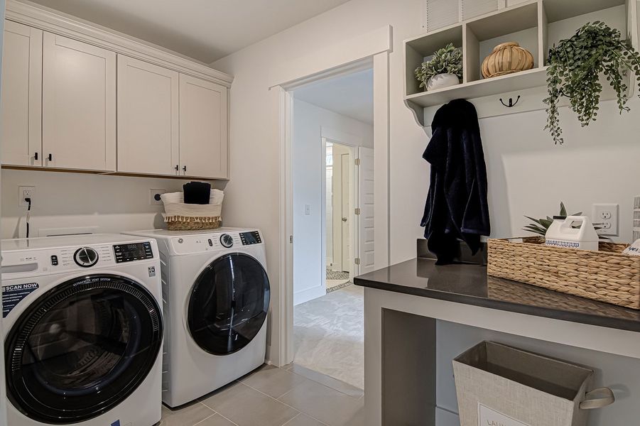 Furnished interior view inside a new home in Hanes Lake, Winston-Salem (Image 25). Furnished interior view inside a new home in Hanes Lake, Winston-Salem (Image 25).