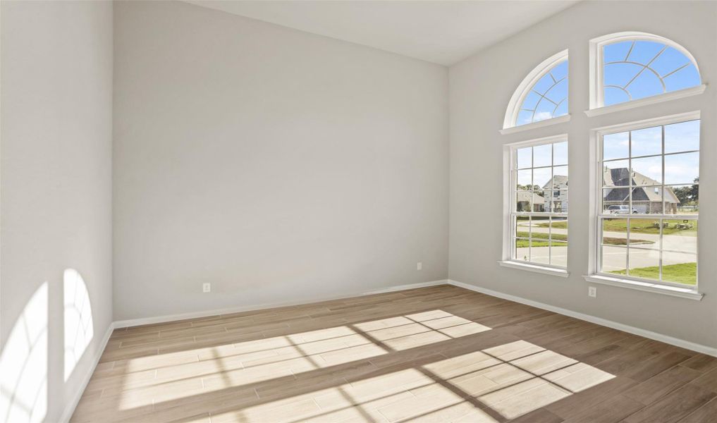 Private home office (*Photo not of actual home and used for illustration purposes only.)