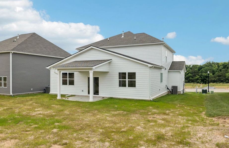 Front exterior of a new home in Willow Landing, Mount Juliet, TN, highlighting curb appeal (Image 18).